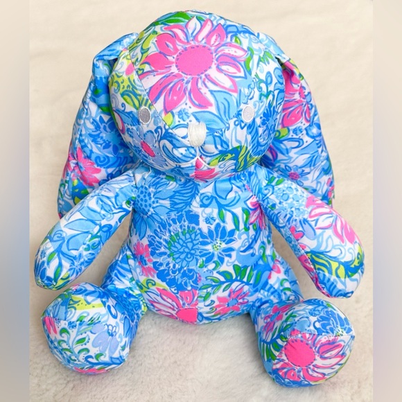 Lilly Pulitzer Other Lilly Pulitzer Bunny Plush Stuffie Os Poshmark